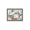 Picture of Avocado Green Leaves  _GroupedProduct_Rectangle_Landscape_Framed_Matted_