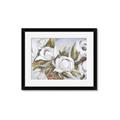 Picture of Avocado Green Leaves  _GroupedProduct_Rectangle_Landscape_Framed_Matted_