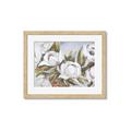 Picture of Avocado Green Leaves  _GroupedProduct_Rectangle_Landscape_Framed_Matted_