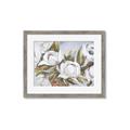 Picture of Avocado Green Leaves  _GroupedProduct_Rectangle_Landscape_Framed_Matted_