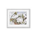 Picture of Avocado Green Leaves  _GroupedProduct_Rectangle_Landscape_Framed_Matted_