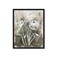 Picture of Brown & White Flower I  _GroupedProduct_Rectangle_Portrait_Framed_Matted_