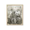 Picture of Brown & White Flower I  _GroupedProduct_Rectangle_Portrait_Framed_Matted_