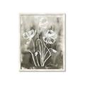Picture of Brown & White Flower I  _GroupedProduct_Rectangle_Portrait_Framed_Matted_