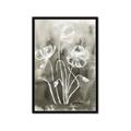 Picture of Brown & White Flower I  _GroupedProduct_Rectangle_Portrait_Framed_Matted_