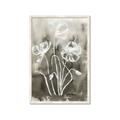 Picture of Brown & White Flower I  _GroupedProduct_Rectangle_Portrait_Framed_Matted_