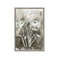 Picture of Brown & White Flower I  _GroupedProduct_Rectangle_Portrait_Framed_Matted_