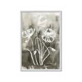 Picture of Brown & White Flower I  _GroupedProduct_Rectangle_Portrait_Framed_Matted_