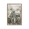 Picture of Brown & White Flower I  _GroupedProduct_Rectangle_Portrait_Framed_Matted_