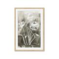 Picture of Brown & White Flower I  _GroupedProduct_Rectangle_Portrait_Framed_Matted_