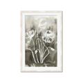 Picture of Brown & White Flower I  _GroupedProduct_Rectangle_Portrait_Framed_Matted_