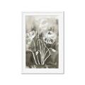 Picture of Brown & White Flower I  _GroupedProduct_Rectangle_Portrait_Framed_Matted_