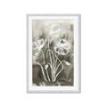 Picture of Brown & White Flower I  _GroupedProduct_Rectangle_Portrait_Framed_Matted_