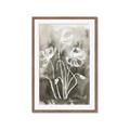Picture of Brown & White Flower I  _GroupedProduct_Rectangle_Portrait_Framed_Matted_