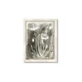 Picture of Brown & White Flower II _GroupedProduct_Rectangle_Portrait_Framed_Matted_