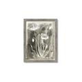 Picture of Brown & White Flower II _GroupedProduct_Rectangle_Portrait_Framed_Matted_