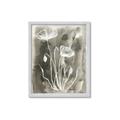 Picture of Brown & White Flower II _GroupedProduct_Rectangle_Portrait_Framed_Matted_