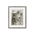 Picture of Brown & White Flower II _GroupedProduct_Rectangle_Portrait_Framed_Matted_