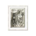 Picture of Brown & White Flower II _GroupedProduct_Rectangle_Portrait_Framed_Matted_