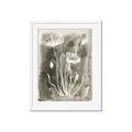 Picture of Brown & White Flower II _GroupedProduct_Rectangle_Portrait_Framed_Matted_