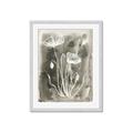 Picture of Brown & White Flower II _GroupedProduct_Rectangle_Portrait_Framed_Matted_