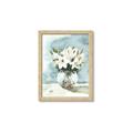 Picture of Flower In Glass Jar _GroupedProduct_Rectangle_Portrait_Framed_Matted_