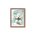 Picture of Flower In Glass Jar _GroupedProduct_Rectangle_Portrait_Framed_Matted_