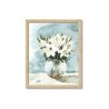 Picture of Flower In Glass Jar _GroupedProduct_Rectangle_Portrait_Framed_Matted_