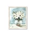 Picture of Flower In Glass Jar _GroupedProduct_Rectangle_Portrait_Framed_Matted_