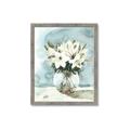 Picture of Flower In Glass Jar _GroupedProduct_Rectangle_Portrait_Framed_Matted_