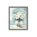 Picture of Flower In Glass Jar _GroupedProduct_Rectangle_Portrait_Framed_Matted_