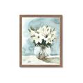 Picture of Flower In Glass Jar _GroupedProduct_Rectangle_Portrait_Framed_Matted_