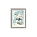 Picture of Flower In Glass Jar _GroupedProduct_Rectangle_Portrait_Framed_Matted_