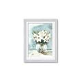 Picture of Flower In Glass Jar _GroupedProduct_Rectangle_Portrait_Framed_Matted_