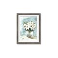 Picture of Flower In Glass Jar _GroupedProduct_Rectangle_Portrait_Framed_Matted_
