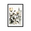 Picture of Rusty Flower I _GroupedProduct_Rectangle_Portrait_Framed_Matted_