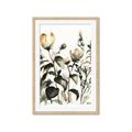 Picture of Rusty Flower I _GroupedProduct_Rectangle_Portrait_Framed_Matted_