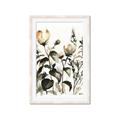 Picture of Rusty Flower I _GroupedProduct_Rectangle_Portrait_Framed_Matted_