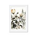 Picture of Rusty Flower I _GroupedProduct_Rectangle_Portrait_Framed_Matted_