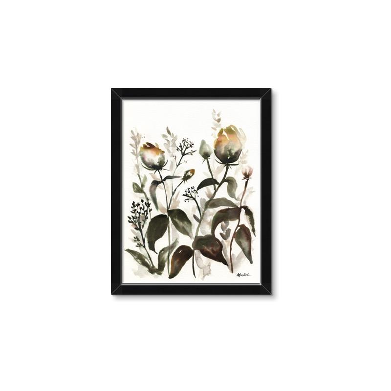 Picture of Rusty Flower II _GroupedProduct_Rectangle_Portrait_Framed_Matted_