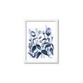 Picture of Blue Flower III _GroupedProduct_Rectangle_Portrait_Framed_Matted_
