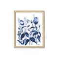 Picture of Blue Flower III _GroupedProduct_Rectangle_Portrait_Framed_Matted_