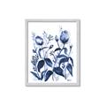 Picture of Blue Flower III _GroupedProduct_Rectangle_Portrait_Framed_Matted_