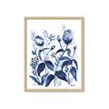 Picture of Blue Flower III _GroupedProduct_Rectangle_Portrait_Framed_Matted_