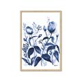 Picture of Blue Flower III _GroupedProduct_Rectangle_Portrait_Framed_Matted_