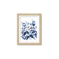 Picture of Blue Flower III _GroupedProduct_Rectangle_Portrait_Framed_Matted_