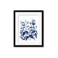 Picture of Blue Flower III _GroupedProduct_Rectangle_Portrait_Framed_Matted_
