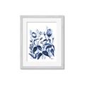 Picture of Blue Flower III _GroupedProduct_Rectangle_Portrait_Framed_Matted_