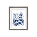 Picture of Blue Flower III _GroupedProduct_Rectangle_Portrait_Framed_Matted_