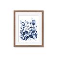Picture of Blue Flower III _GroupedProduct_Rectangle_Portrait_Framed_Matted_